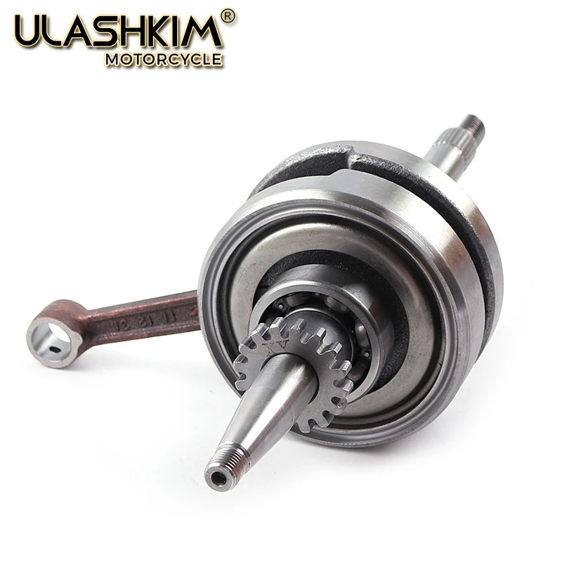GY6 139QMB Stroker Crankshaft, Performance Crank for 49cc & 50cc Scooters GY6 Crankshaft 16T 22T