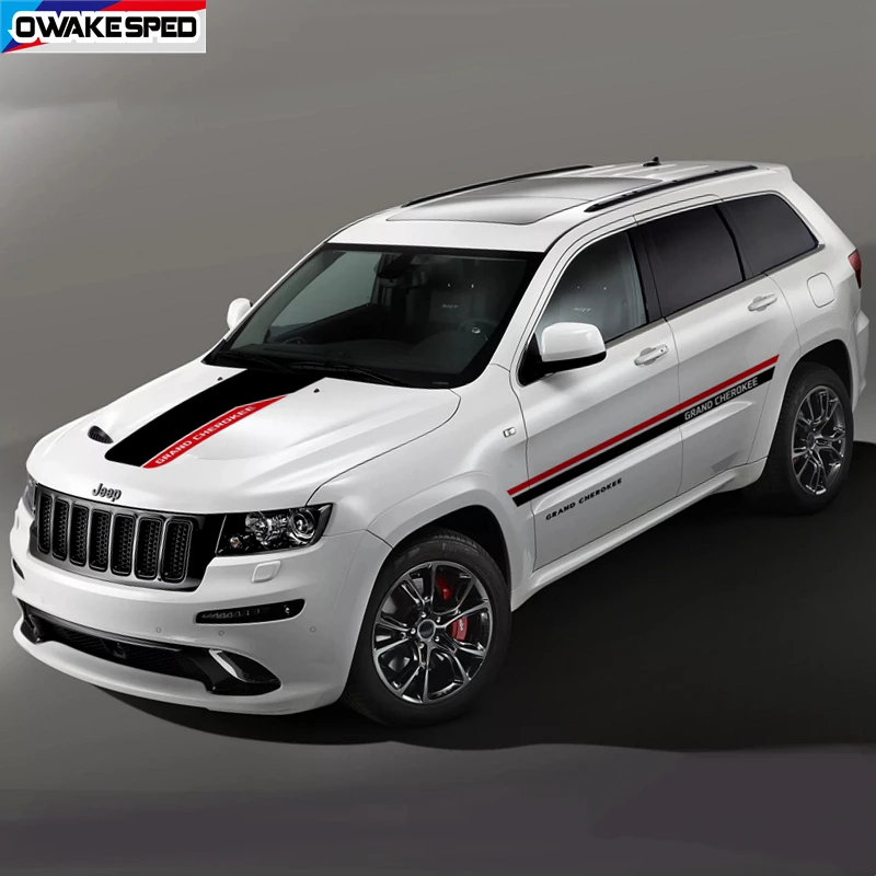 Wycena i ocena naklejek na dach samochodowy z włókna węglowego dla Jeep Grand Cherokee TRACKHAWK SRT8 WK WH