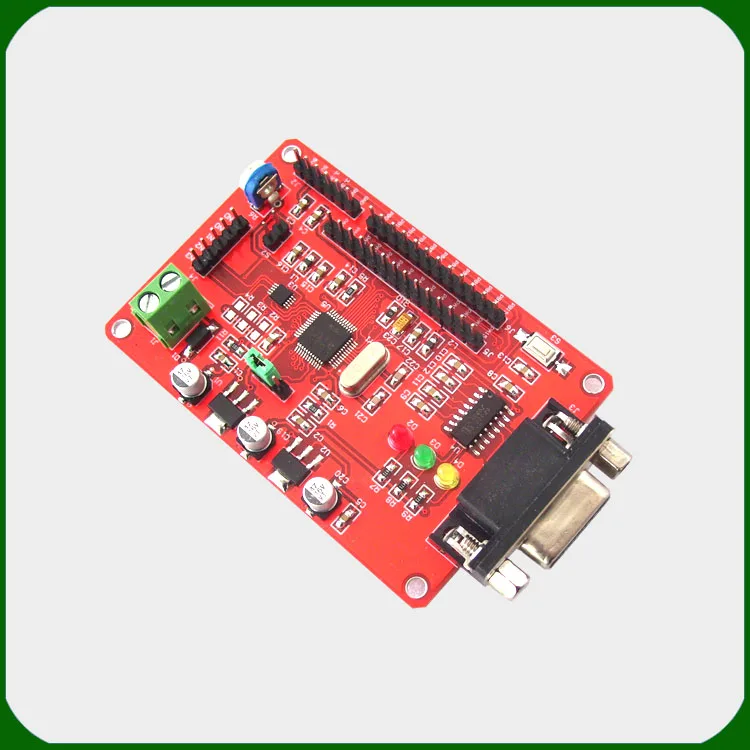 Módulo de aquisição ad, 4 canais, 16 bits, conversão adc, saída de porta serial, analógico para digital, placa de desenvolvimento, microcontrolador