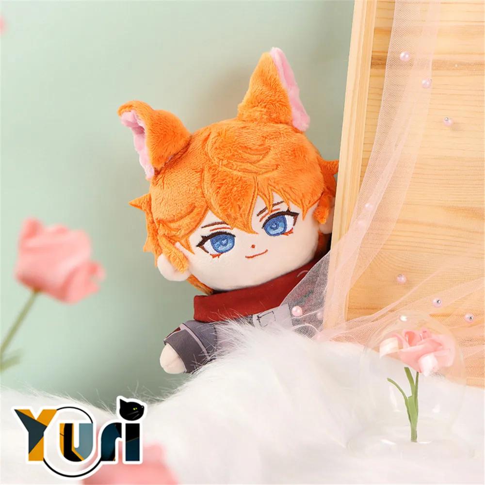 In Stock New Limit Genshin Impact Ajax Tartaglia 20cm Plush Doll With Clothes Outfit Toy Soft Cosplay Anime Gift C KM