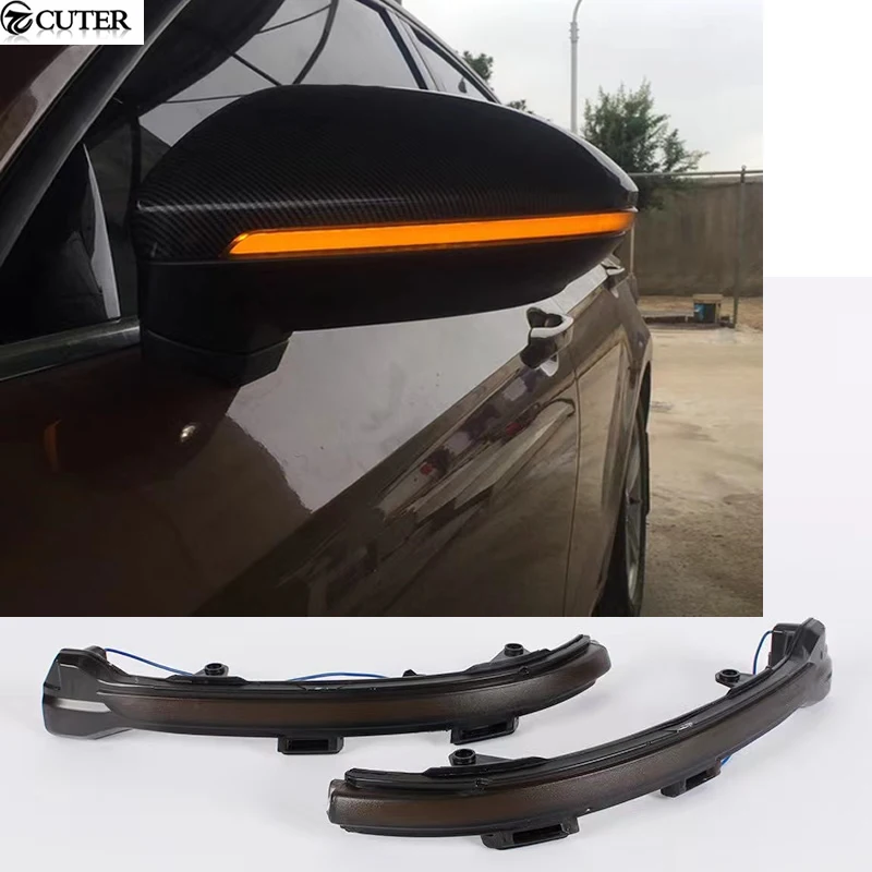 

Dynamic Blinker Turn Signal LED Lights Mirror cover For VW Golf7 Golf 7 MK7.5 GTI R GTD RLINE MK7 Sportsvan