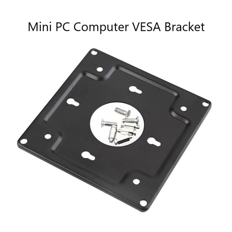 Mini-Host Display Back VESA Mounting Mount Bracket Replacement Part For HTPC Mini-Host Computer Accessories