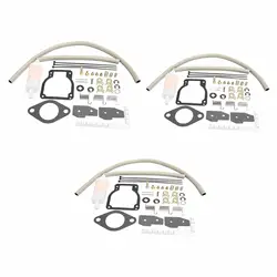 Kit de carburateur pour moteur hors-bord Sierra Mercury Mariner, remplace 7750-1395, 18-8236354-1, lot de 3