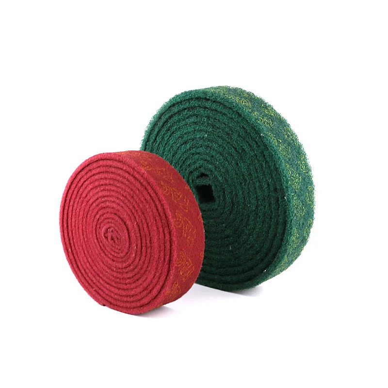 5M Brushed stainless steel Scouring pad Abrasive Tools Rust removal Polishing for industry Metals Wood Paint Hand brush Tool