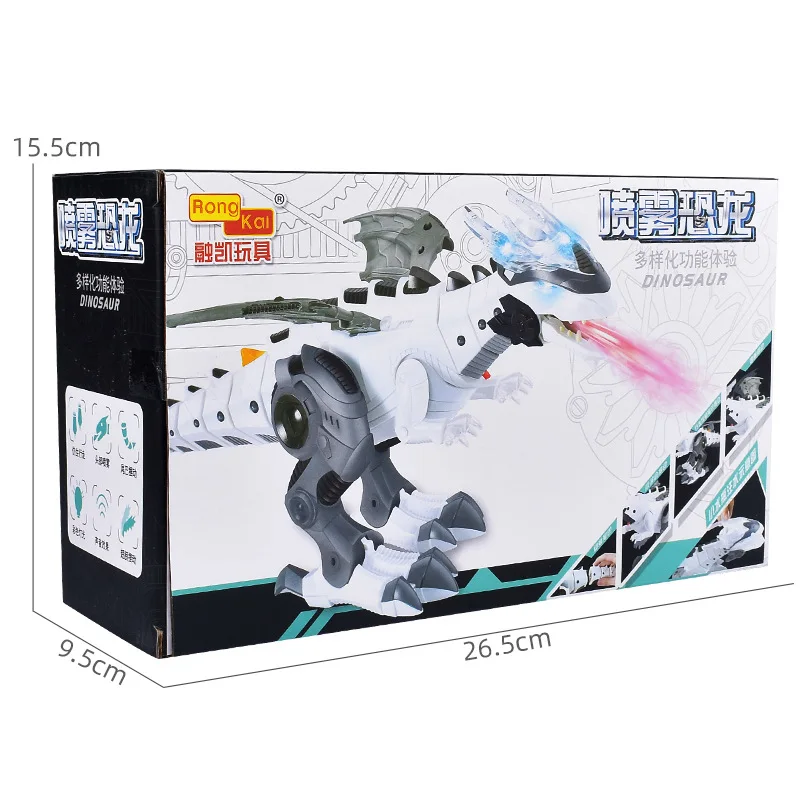 Robot Đồ Chơi Khủng Long Phun Lớn Cơ Khủng Long Có Cánh Điện Tử Mô Hình Động Vật Điện Dinosaurio Pterosaurs Trẻ Em Quà Tặng