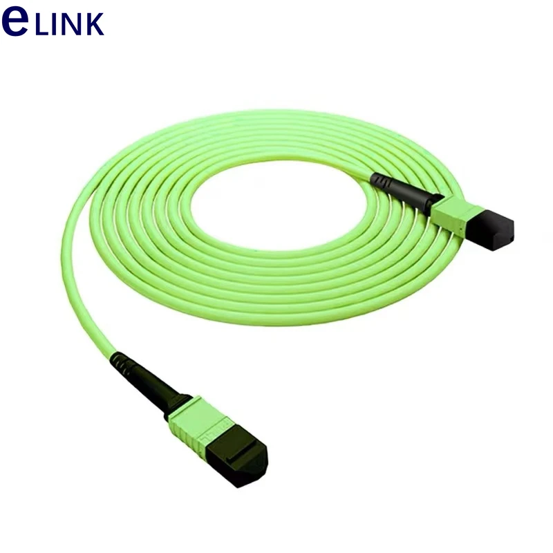 

MPO Fiber Optic Patch Cord MTP Jumper Patch Lead Female Type B 12 Cores OM5 8 Core, 24 Cores, 100G, Type B 1m, 3M, 5m, 15 m, 20m