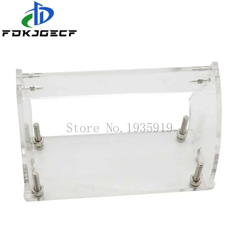 Transparent Acrylic Shell for LCD1602 LCD Screen with Screw/Nut LCD1602 Shell Case holder (no with 1602 LCD)