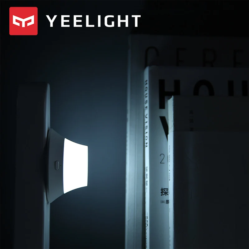 Беспроводное зарядное устройство Yeelight со светодиодной подсветкой, магнитное притяжение, быстрая зарядка для телефонов Iphone, Samsung, Huawei