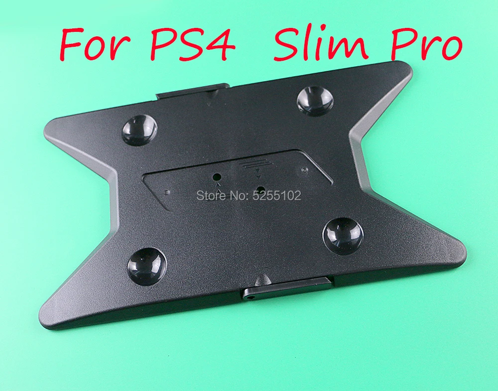 For PS4 Pro for PS4 Slim Vertical Stand 2in1 with Dual Controller Holder Station Dual Micro USB Charging Cable for PS4 Slim Pro