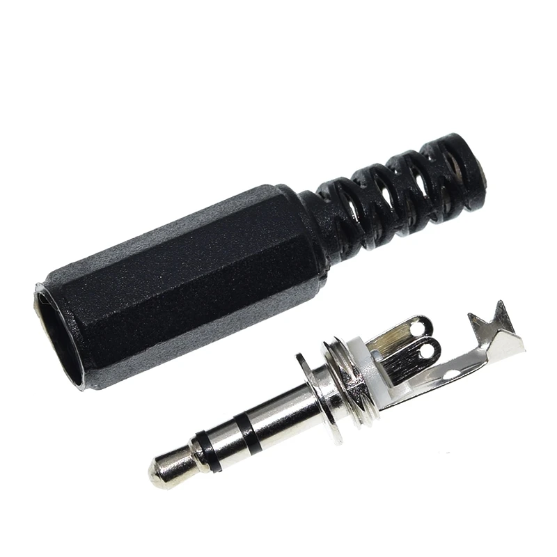 10 Stück, heiß begehrt, 5-polige 3,5-mm-Stereo-Audio-Buchse, PCB-Panelmontage für Kopfhörer mit Mutter, PJ-324M + 3,5-mm-Stereo-Audiostecker – Detail 13