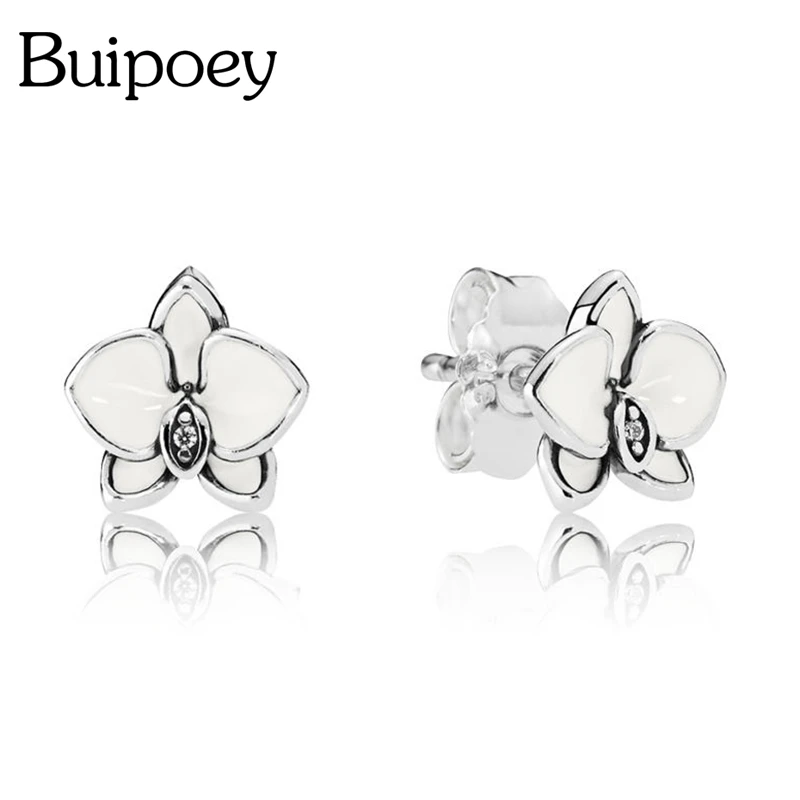 Buipoey Classic Hollow Peace Tree Earrings Life Tree Earrings  Magnolia Bloom Light Flower Earrings Orchid Earrings Women