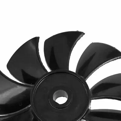 1100W/1500W 135mm Dia 9 Vane Air Compressor Replacement Fan Black A+B