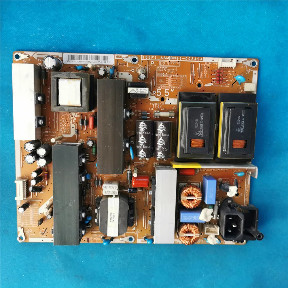 ดี-กำลังทำงานการ์ด Supply BN44-00342A I55F1_ASM PSIV361610A สำหรับทีวี LA55C650L1F LA55C630K1F LE55C650L L55C750R2F
