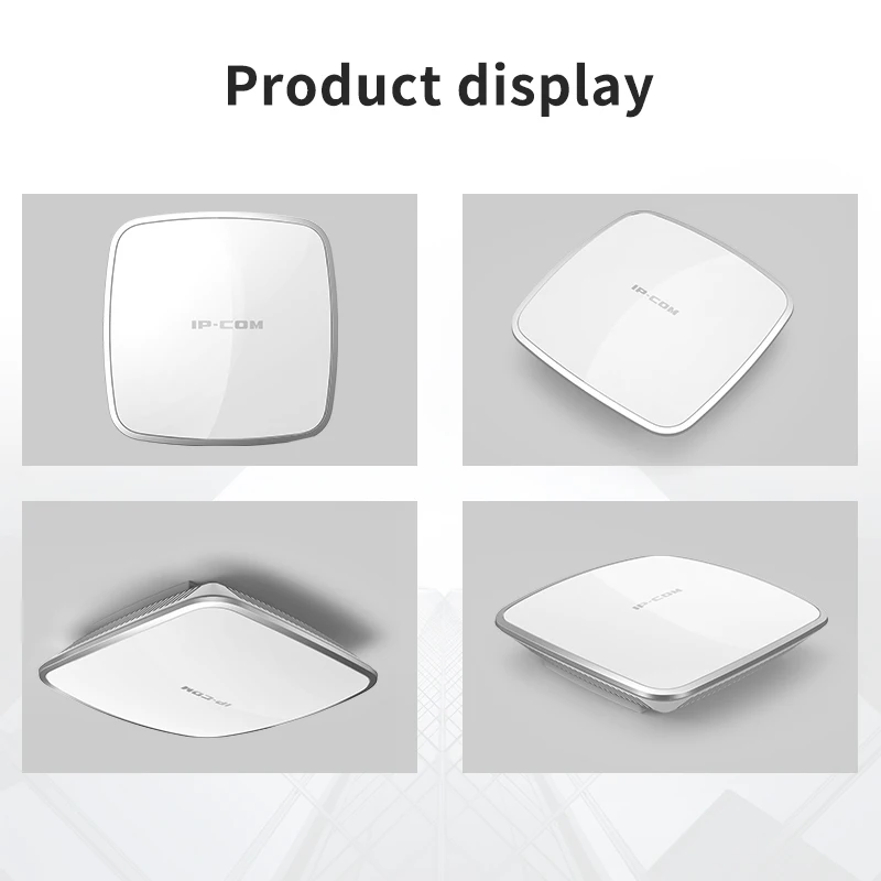 IP-COM W60AP Indoor Wireless Dual Band AP1200M 11AC Wireless Access Point Support PoE Whole Coverage High Gain Antenna AP Panel