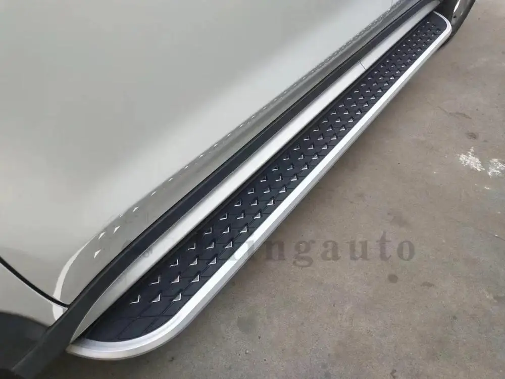 Se endireita para F.ord Explorer 2011-2019 2Pcs esquerdo direito running board passo lateral nerf bar pedal do carro escadas laterais