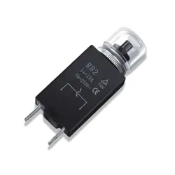 RB2 2.5/8/10/12/13/14/15/16A Circuit Breaker Thermal Protection Switch Device Overload Protector Switches for Motor Transformer