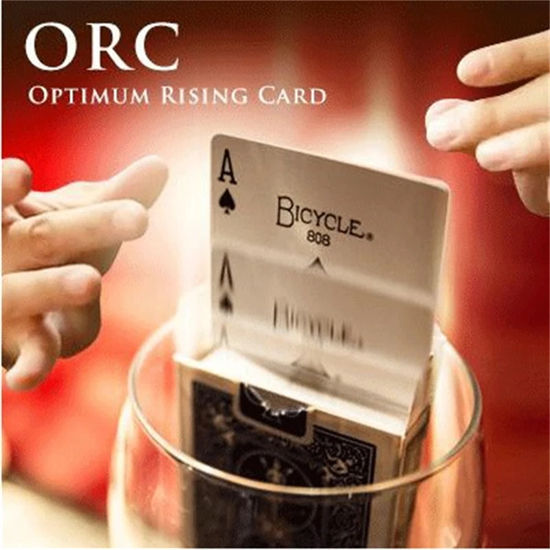 Magic Tricks O.R.C.(Optimum Rising Card)  -Magician Ultimate Deck Stage Props Close Up Accessary