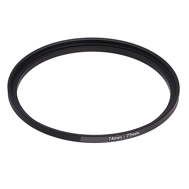 Filtro anel pra montar 74mm-77mm 74-77mm 74 a 77 adaptador preto