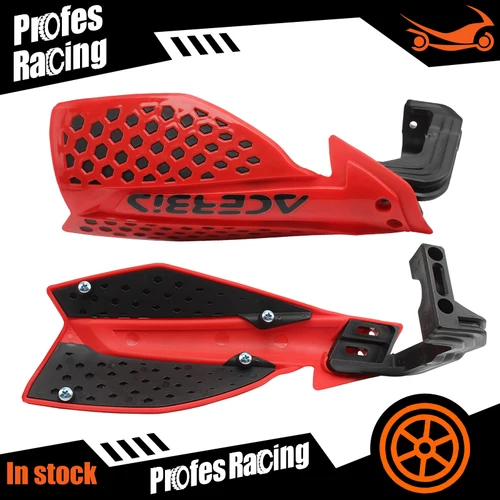 Imagen 2 del producto Protector de manillar para Motocross ATV, 22mm, 10 colores, protección para motocicleta, Dirt Pit Bike, Quads con protectores de manos enduro