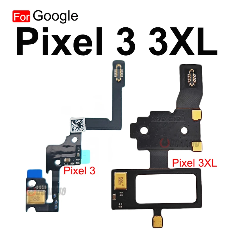 For google pixel 3 3XL Proximity Ambient Light Sensor Noise Reduction Microphone Distance Sensing Connector Flex Cable Repair