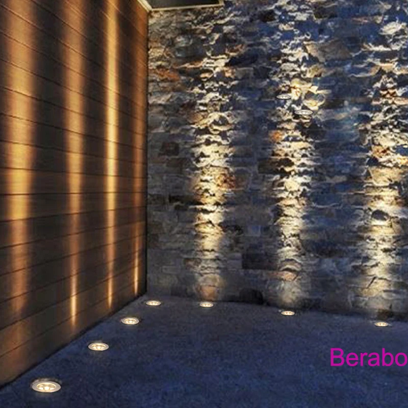 3W 5W 10W 18W Vergraben Garten Weg Spot Einbau Unterirdischen Licht AC220V110VDC12V IP68 Wasserdichte Led garten Unterirdischen Lampen – Detail 1