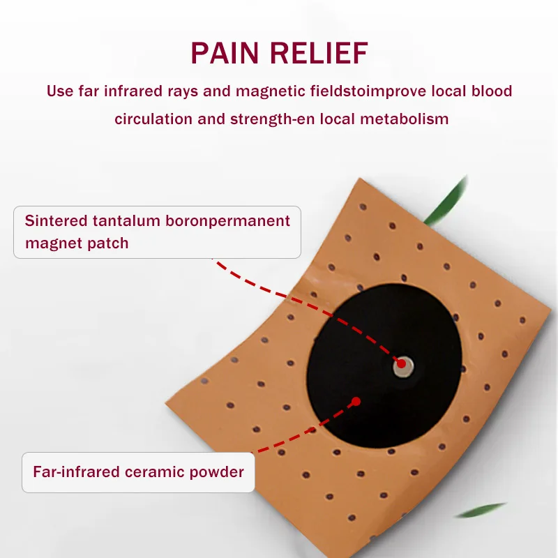 4 Packs Hyperosteogeny Magnetic Healing Plaster Tiger Balm Joint Bone Hyperostosis Arthritis Back Neck Pain Relief Medical Patch