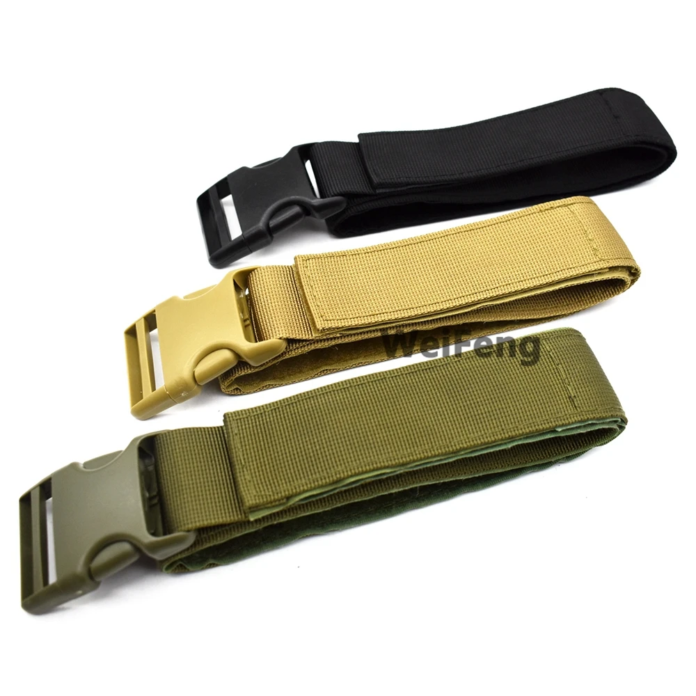 Tactical Thigh Gun Holster Strap, Drop Leg Band, Universal QLS 19 22 Glock 17 19 M9 Airsoft Pistol Leg Strap Hanger