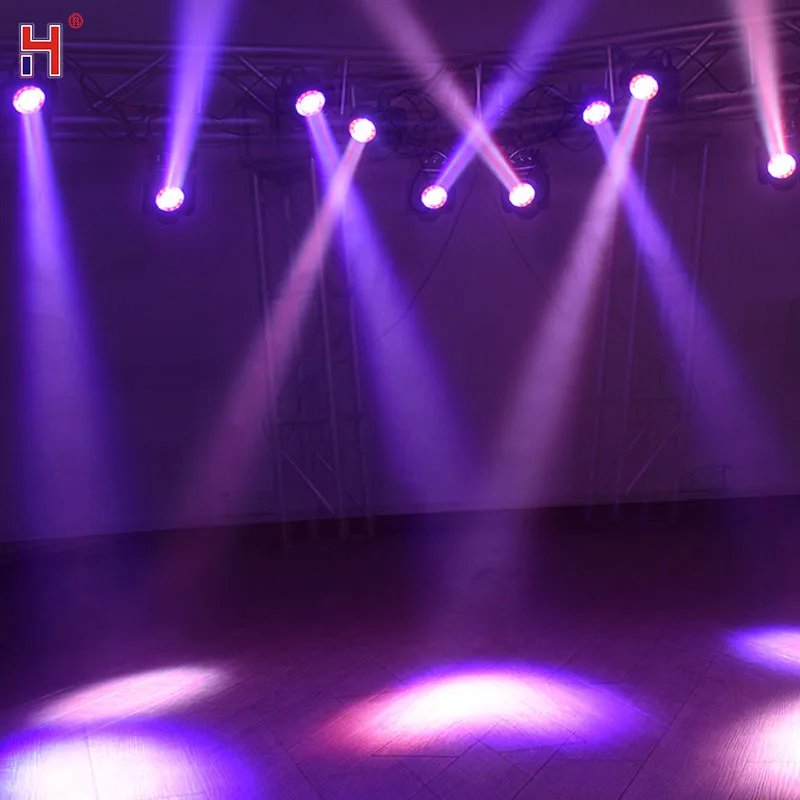 Imagem -06 - Led Rgbw em Feixe Movendo a Cabeça Luz Lira Move Beam Stage dj Spot Lights Iluminação de Controle Dmx 60w