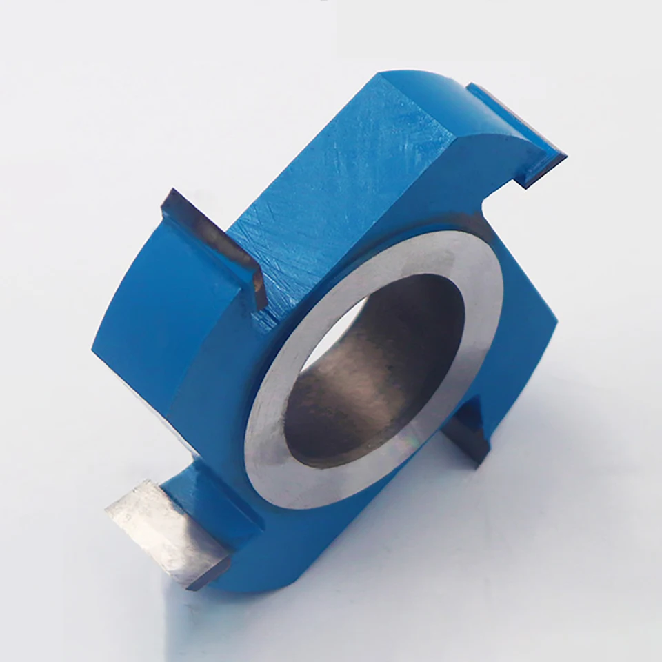 Tête de coupe intégrée TCT à surface plane pour toupie à broche, matériau carbure pour le travail du bois, hauteur 40mm-120mm