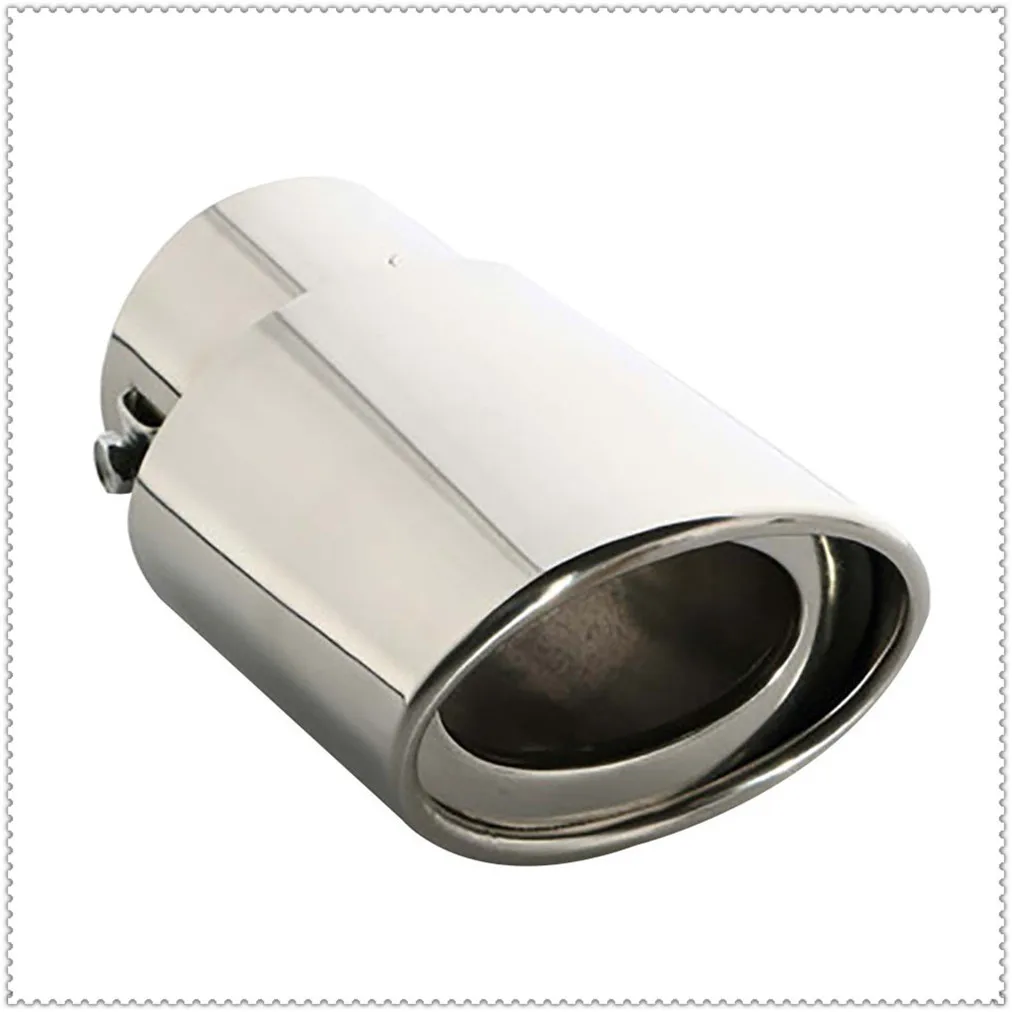 Universal Car Accessories Muffler Tip Round Stainless for BMW E89 E61 E60 F82 M4 E38 E65 E63 i8 and i3 E39 F33 F36