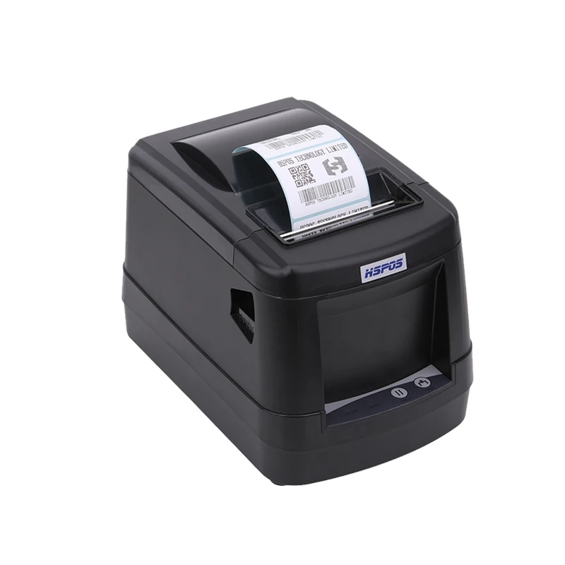 

HSPOS 80mm Sticker Barcode Printer Thermal Label Printer Bar Code QR Code Sticker Machine 20mm-80mm HS-3200