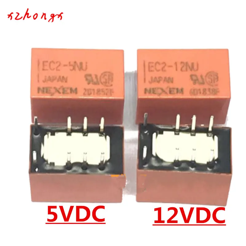 relay EC2-5NU EC2-12NU EC212NU 12 V 12VDC 5VDC DC12V 4PIN