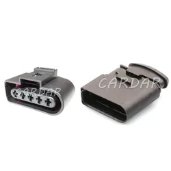 1 Set 5 Pin 1 j0973725 3.5mm connettore sensore spina bobina di accensione automatica prese impermeabili assemblaggio AC 1 j0 973 725 per VW SKODA