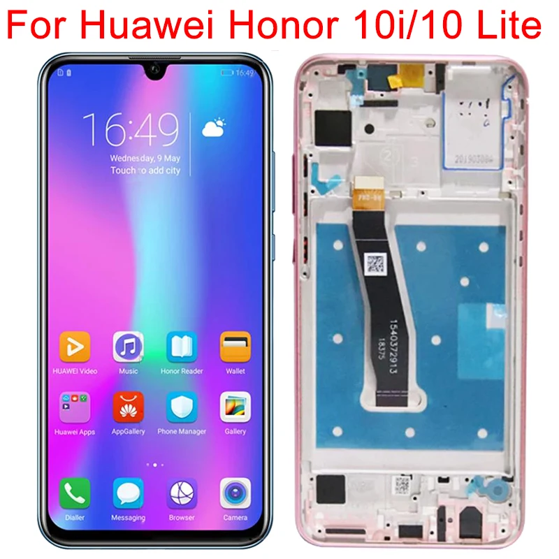 Honor 10 Lite LCD For Huawei Honor 10i Display With Frame 6.21