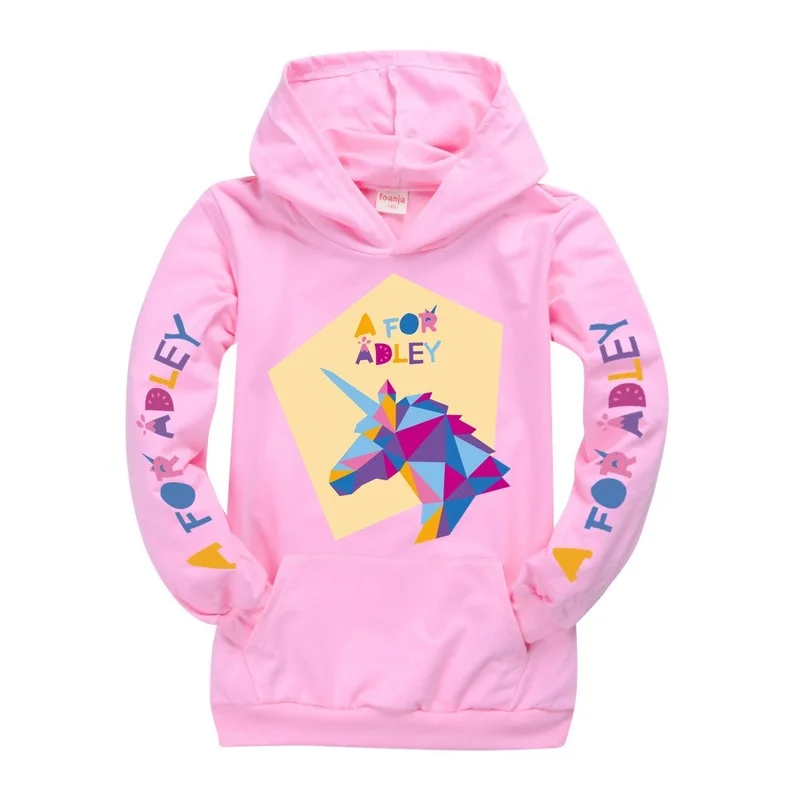 

Child Garment New Girls Hoodies Unicorn Long Sleeve T Shirt Tops Clothes Spring Kids Cartoon Costume Girls boys Birthday Gift