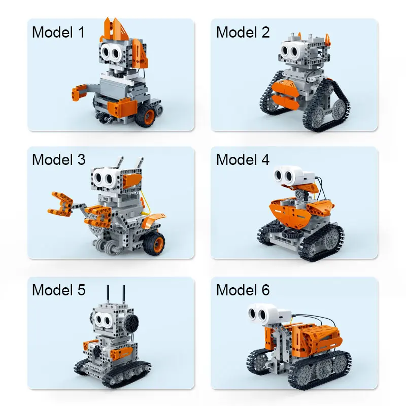 Banbao Stem 6 In 1 Robot Ultrasone Controle Obstakel Vermijden Bricks Educatief Model Bouwstenen Voor Kinderen Speelgoed 6917