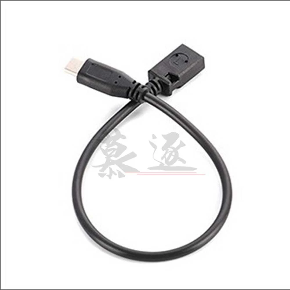 Mini 5pin female to type-C male V3 converter charging data line short T-port to type-C
