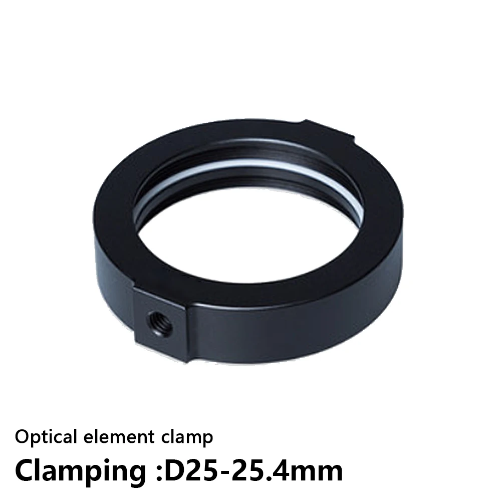 Optical element clamp Clamping D25-25.4mm Lens mounting base Mirror frame Micro objective support Optical lens holder