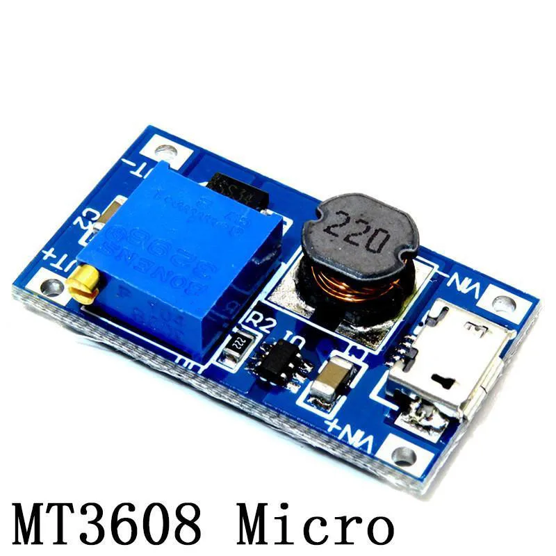 1Pcs MT3608 2A Max DC-DC Step Up Power Module Booster Power Module