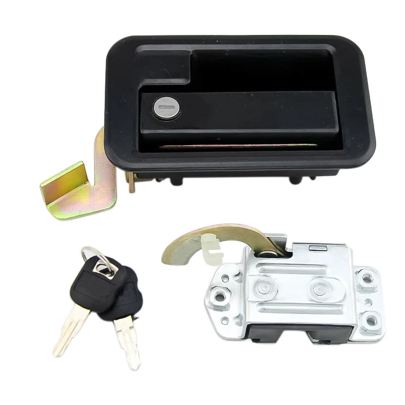 Excavator Accessories Cab door lock assembly outer handle E312B/320B/320V1V2/D