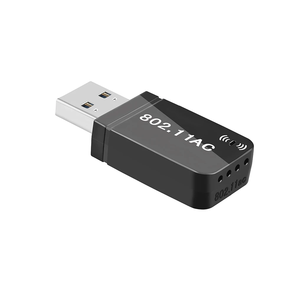 Thương Hiệu Mới Mini Wifi Wifi 5 Ghz Adapter Wi Fi Usb Wifi Ăng Ten Ethernet Không Dây 5G Module máy Tính Mạng Hub Usb
