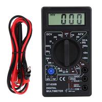 DT830B AC/DC LCD Digital Multimeter 750/1000V Voltmeter Ammeter Ohm Tester High Safety Handheld Meter Digital Multimeter