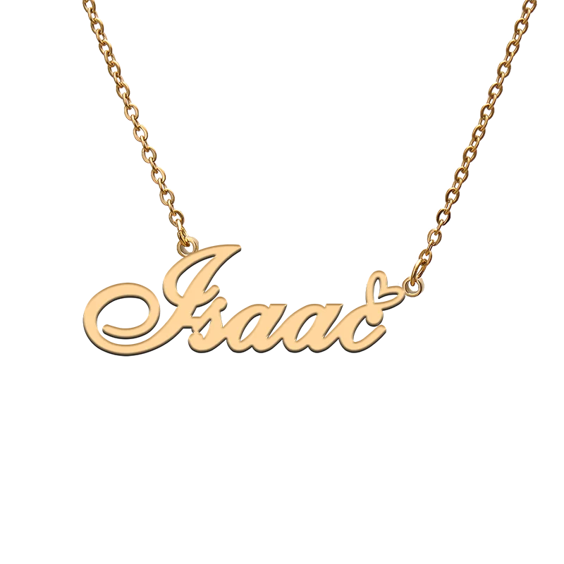 Custom Personalized Name Necklaces for Isaac Best Friends Birthday Christmas Mother Days Jewelry Gifts