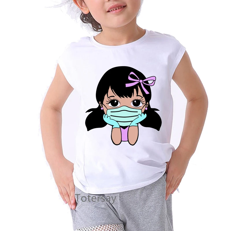 

Newly Kids Tshirt Girls Melanin Girls T Shirt Africa Girls Clothes Toddler Baby T-Shirt Summer White Tshirt Camisole Tees Tops