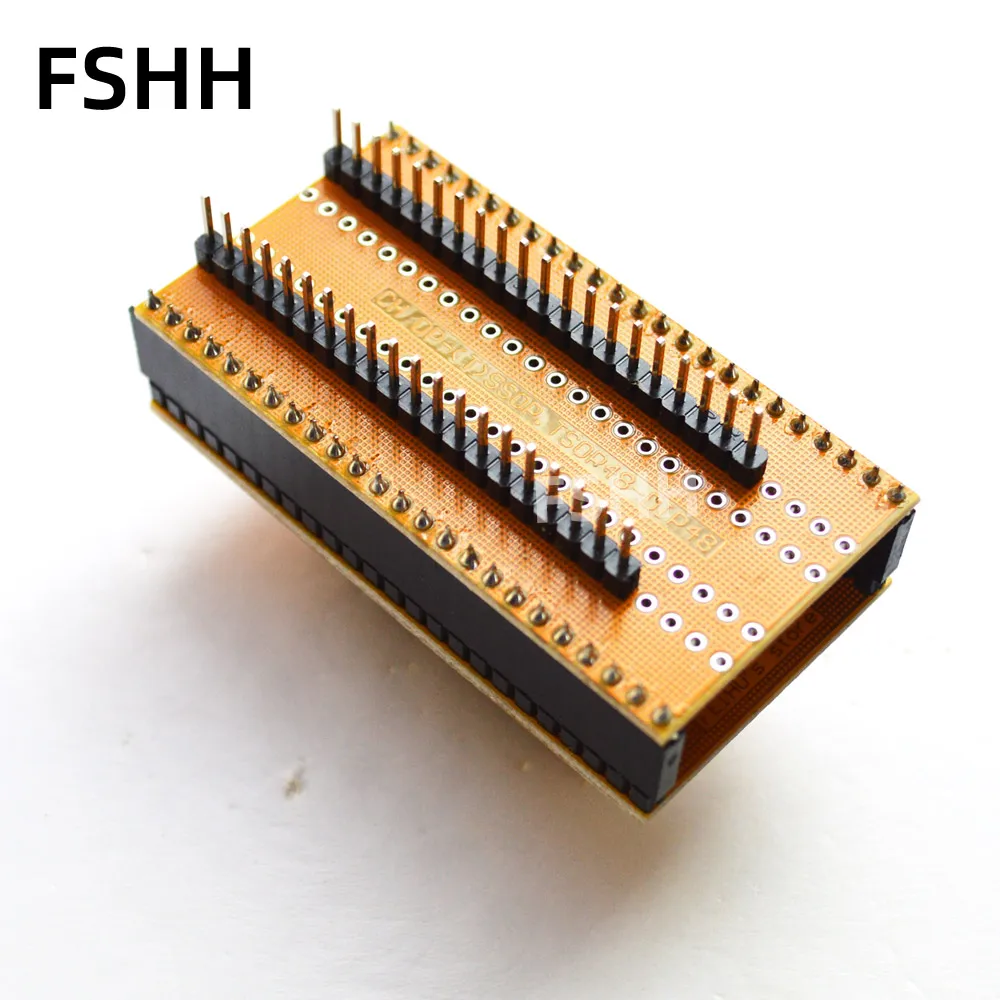 CH-DP(T)SSOP40-DIP40 محول TSSOP40 إلى DIP40 اختبار المقبس الملعب: 0.5 مللي متر العرض = 4 مللي متر 8 مللي متر
