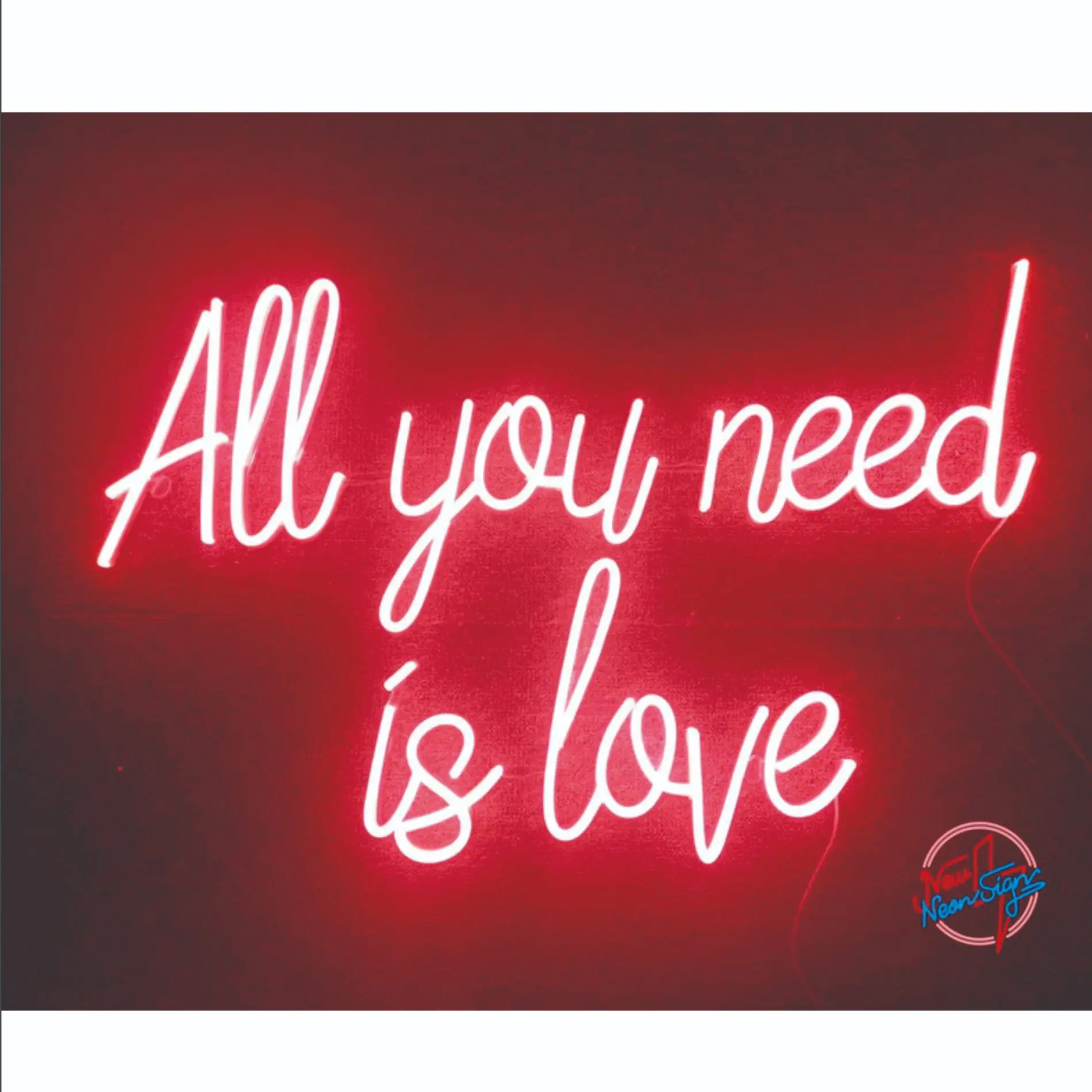 

All You Need Is Love Neon Personalized Custom Letters LED Neon sign Light Party home Restaurant Wall Decor Light