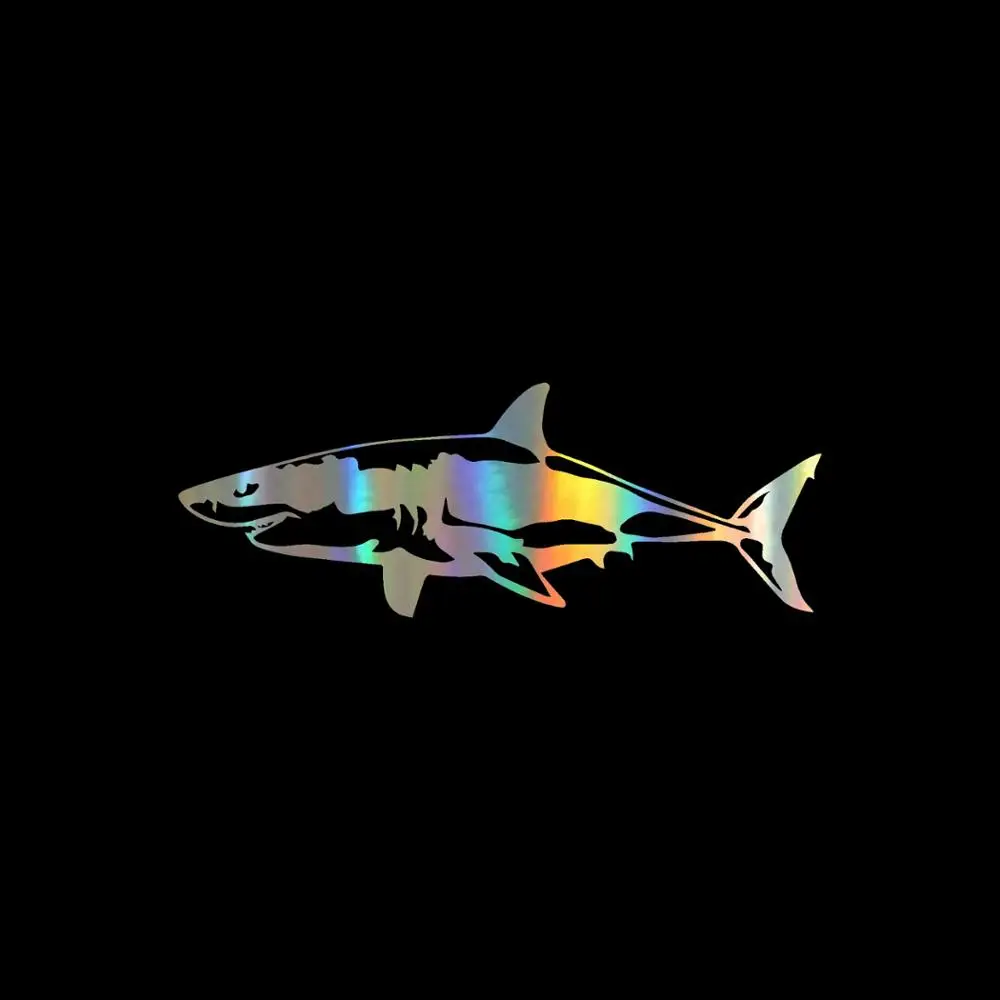 Autosticker 17CM*6.5CM 3D Haai Creatieve Vinyl Sticker Op Autostickers en Decals Raamsticker Auto-styling Decal