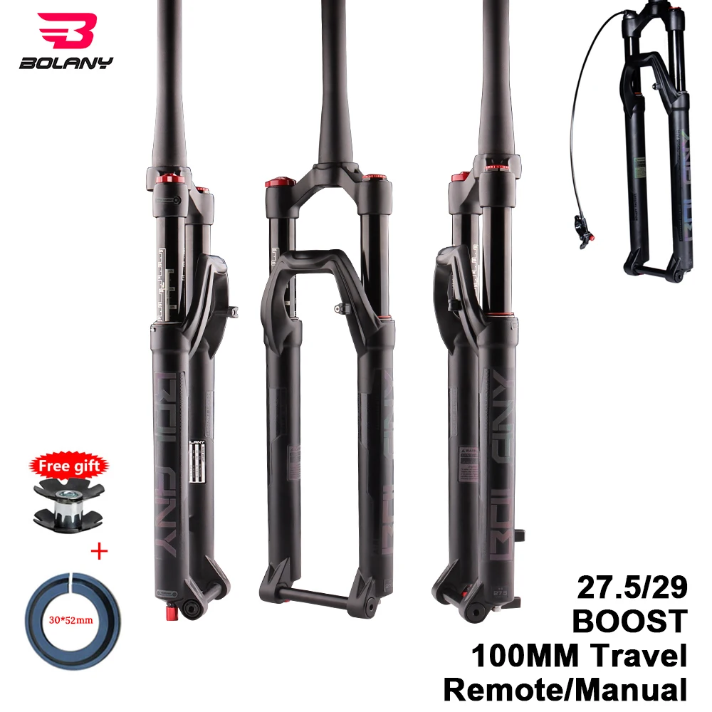 BOLANY 27,5/29 Zoll Boost Fahrradgabel mit 100/110 mm Achslänge – Perfekte Lösung für Mountainbiker mit hohen Ansprüchen