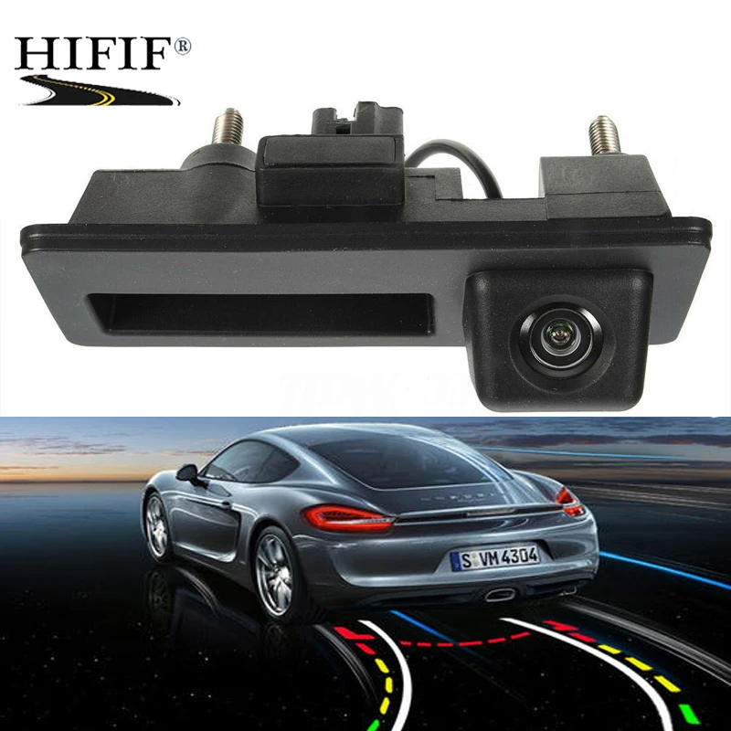 

CCD HD Car Trunk Handle Rear View Camera for Audi A4 A5 S5 Q3 Q5 for VW Golf Passat Tiguan Touran Jetta Touareg B6 B7