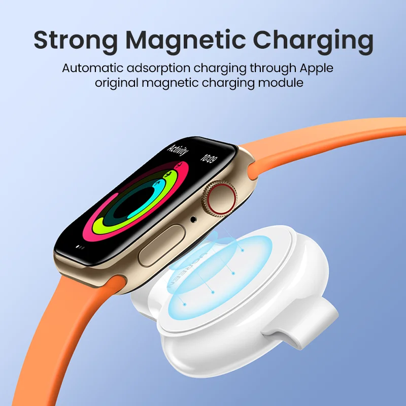 UGREEN USB Type C Portable Wireless Charger MFi for Apple IWatch 7 6 SE Magnetic Chargers for Apple Watch Series Type USB C